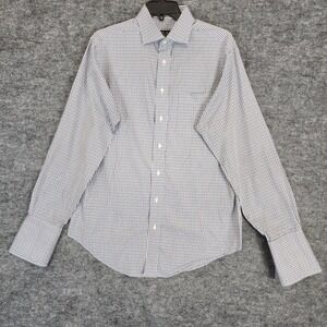 Jos. A Bank Executive Collection Tailored‎ Fit French Cuff Striped Shirt 16-35